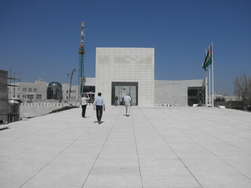 Ramallah. Tomb of Yasser Arafat.