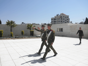 Ramallah. Changing of the Guard.