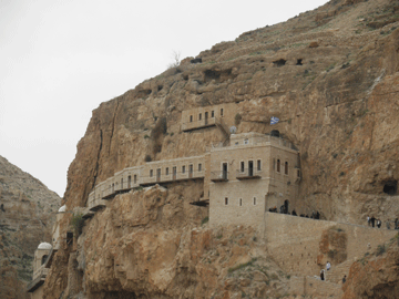 Jericho. Monastery of Temptations.