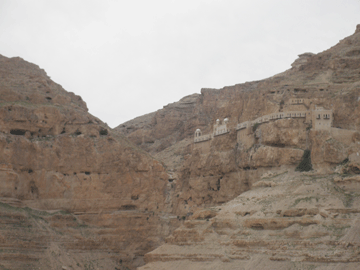 Jericho. Monastery of Temptations