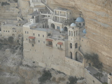 Jericho. St. George's Greek Orthodox Monastery.