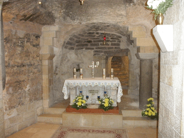 Nazareth. Mary's Cave