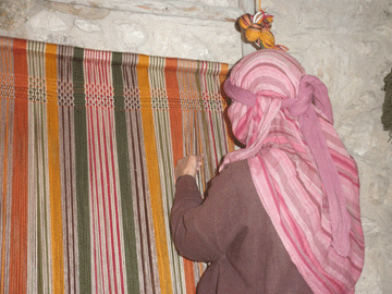 Nazareth. Weaving