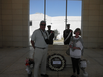 Ramallah. Tomb of Yasser Arafat.