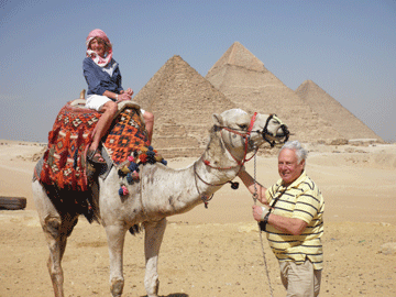 Bette on a Camel