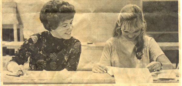 Helen & Bette at the Polls