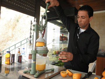 Jericho. Orange juice