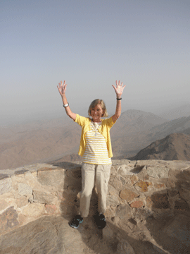 Bette. Top of Mount Sinai